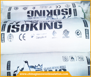 ISOKING TM Glass Wool Insulation Blanket with Kraft Paper Facing