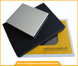 Flexible Foam Rubber Insulation Sheet with Aluminium Foil
