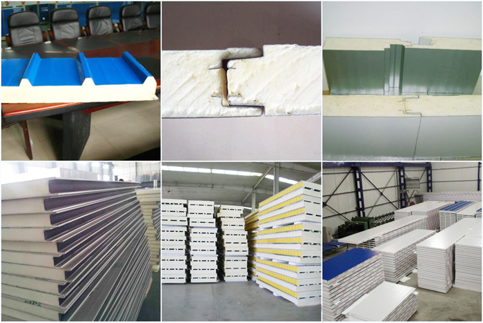 Polyurethane (PU) Cold Store Room Sandwich Panels