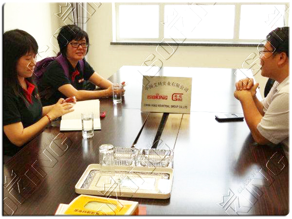 Indonesian Clients to Visit Our Company Rockwool Plant